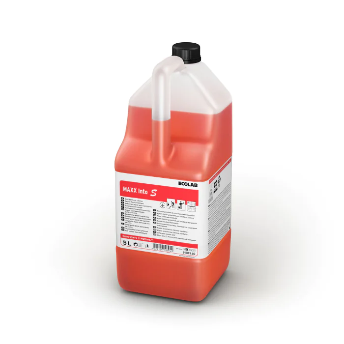 Ecolab MAXX Into S, surt sanitærrengjøringsmiddel, 2 x 1 Stykk, SFM-0633P