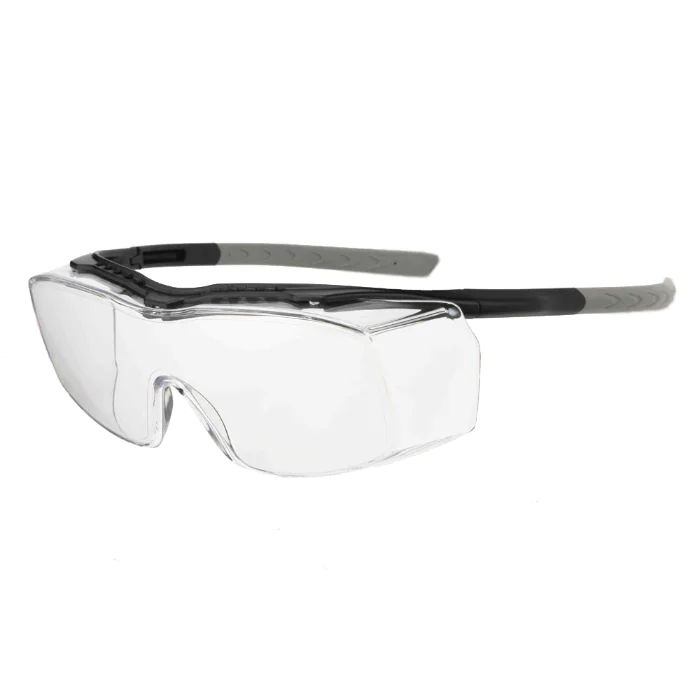 Tector Wire 41957, vernebriller for personer som bruker briller, grå-svart, 25 x 12 Stykk, SFM-TF41957