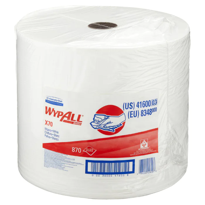 Kimberly Clark WypAll X70 vindusviskere 8348, 1-lags, rull, hvit, 1 x 1 rull, SFM-TK8348