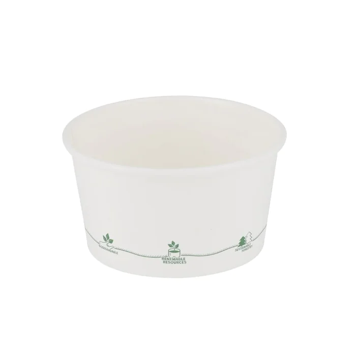 Green Box EcoUp papp 300 ml universalkopper, hvit, 500 stykker, SGB-DFC03631