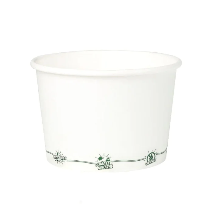 Green Box EcoUp papp 400 ml universalkopper, hvit, 500 stykker, SGB-DFC03651