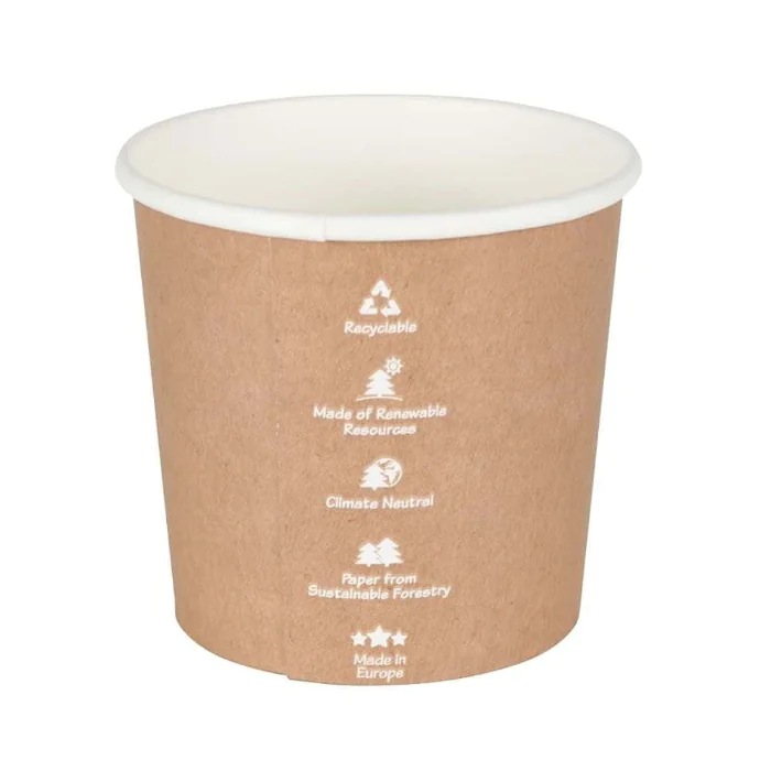 Green Box Kartong 400 ml universalkopper, brun, 500 stykker, SGB-DFC03652