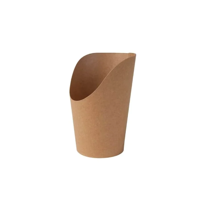 Green Box PLA-belagt papp 300 ml wrap-kopper, brun, 1000 stykker, SGB-DFC06811