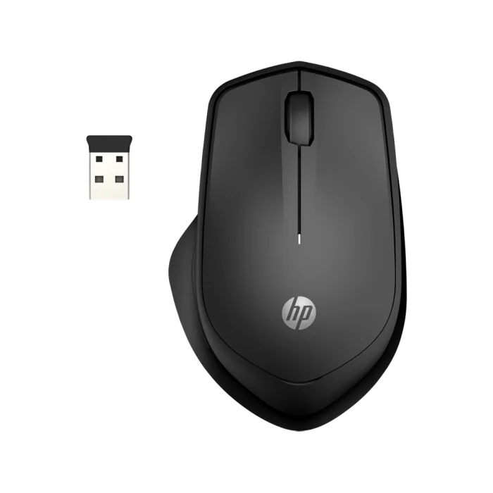 HP 280 Silent Trådløs Mus – Ergonomisk Design, Lydløs Klikk (HP19U64AA, 1 Eske)