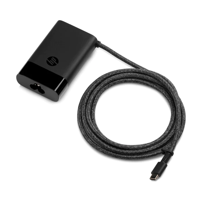 HP USB-C Laptop Lader – Universell Løsning, Kompakt Design (HP671R2AA, 1 Eske)