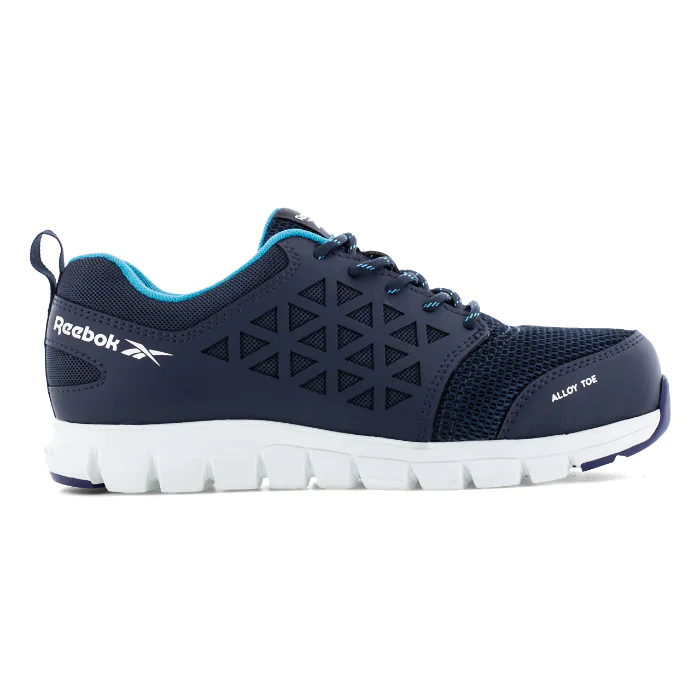 Reebok Atletisk Sikkerhetssko – Lett og Fleksibel (S1P, Navy, Størrelser 36-42), 1 Par, SWB-006