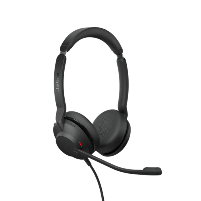 Jabra Evolve2 Serie Stereo Hodetelefoner, USB-A/C, Ingen Stativ, SDC-563