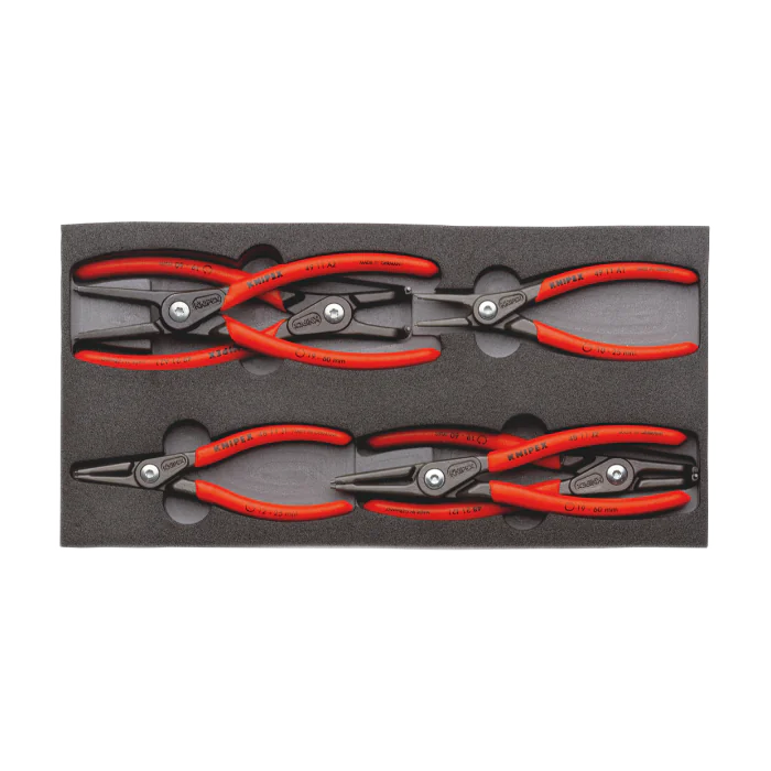 Knipex 002001V02 6 liten innsatslåsringtang, 1 Stykk, SKC-002001V02