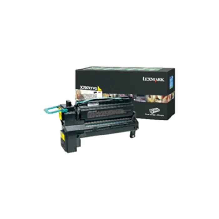 Lexmark X792 høy kapasitet toner sett (cyan, svart, magenta, gul) 20K, SDC-452