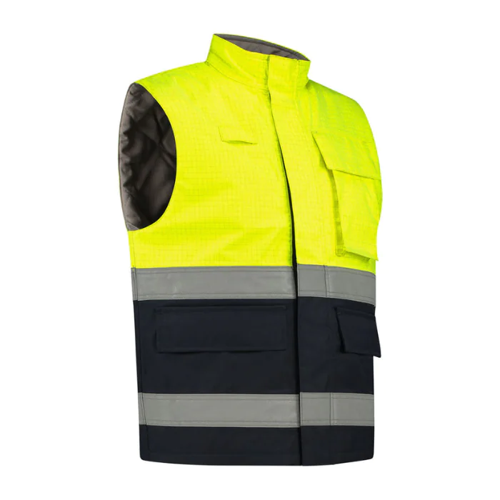 Dapro Protector Bodywarmer – Lett, Vanntett, Hi-Vis, 1 Stykk, SDP-OPROW