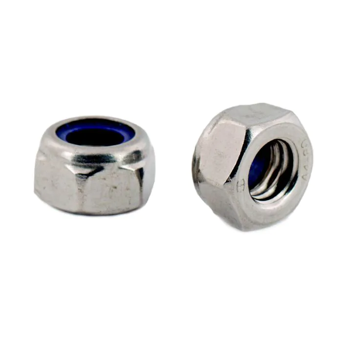 Arvid Nilsson Sekskantlåsmutter lav med nylonring A2 SAN-116