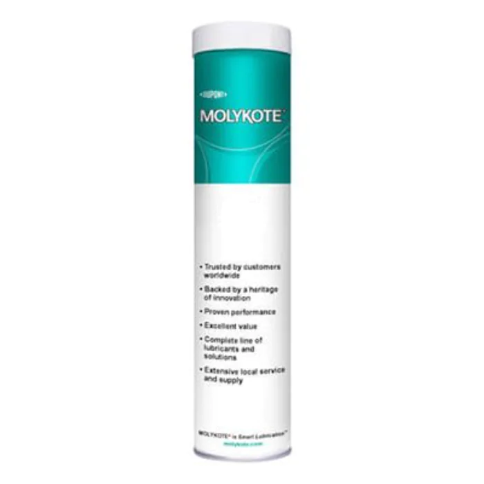 Molykote Silikonfett – Kjemikaliebestandig, Høy Temperatur, 1 Kart, SBF-214