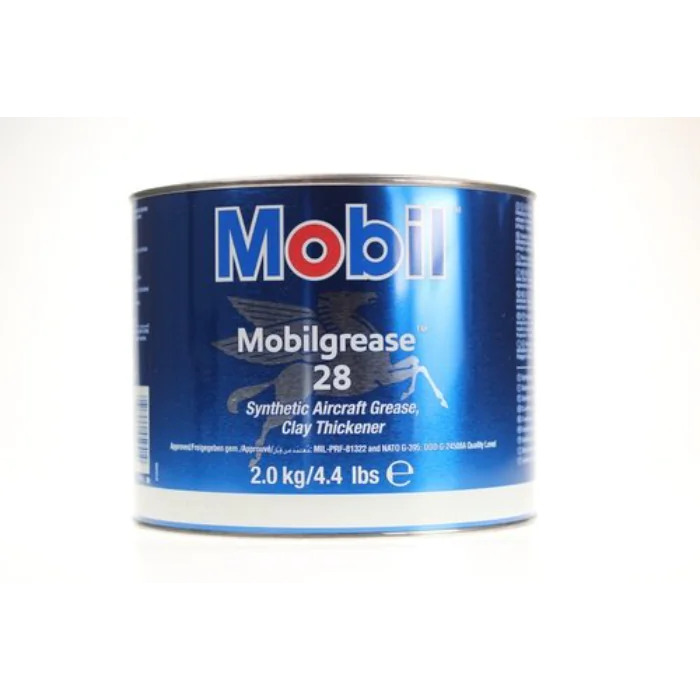 Mobil Grease 28 – Høy Ytelse og Stabilitet, 1 Kanne, SBF-184