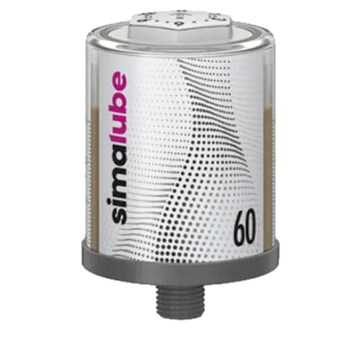 Simalube Automatisk Smøring – Smørekopper 15ml og 60ml, 1 Kart, SBF-308