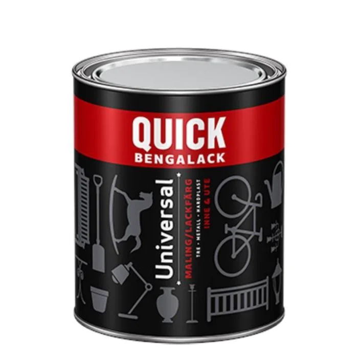 QUICK Emaljelakk – Robust Grunning og Beskyttelse, 1 Boks, SBF-298