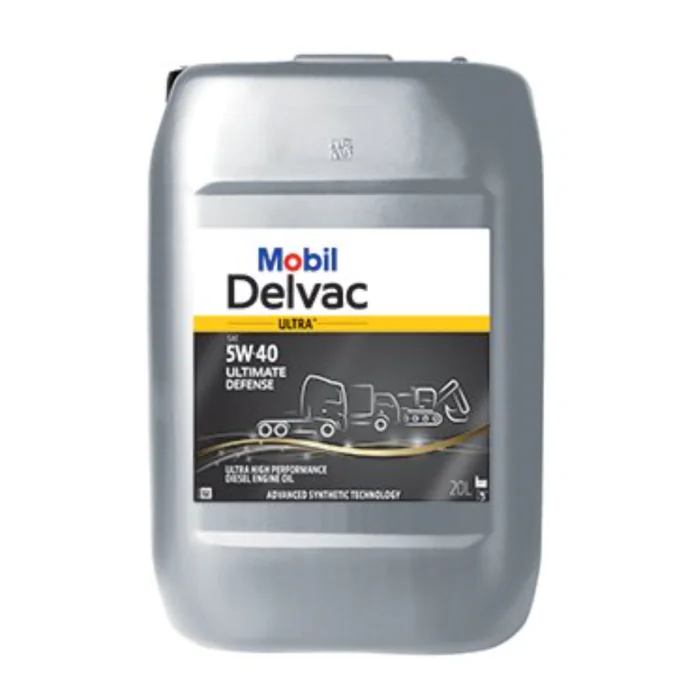 Mobil Delvac Ultra 5W-40 – Ekstra Høytytende Motorolje, 1 IBC, SBF-122