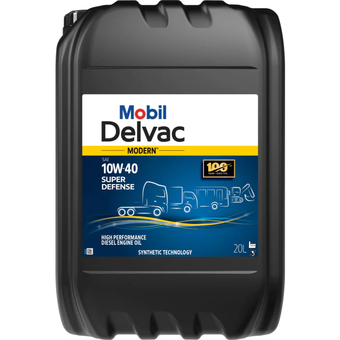 Mobil Delvac Modern 10W-40 – Høytytende Motorolje, 1 Fat, SBF-113