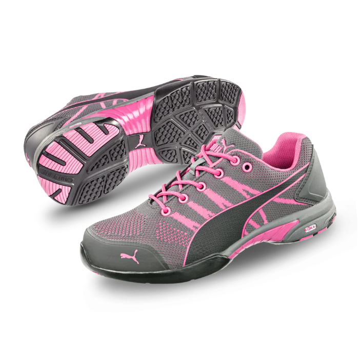 Puma Safety Celerity Knit Rosa vernesko, 1 Par, SBG-1001289