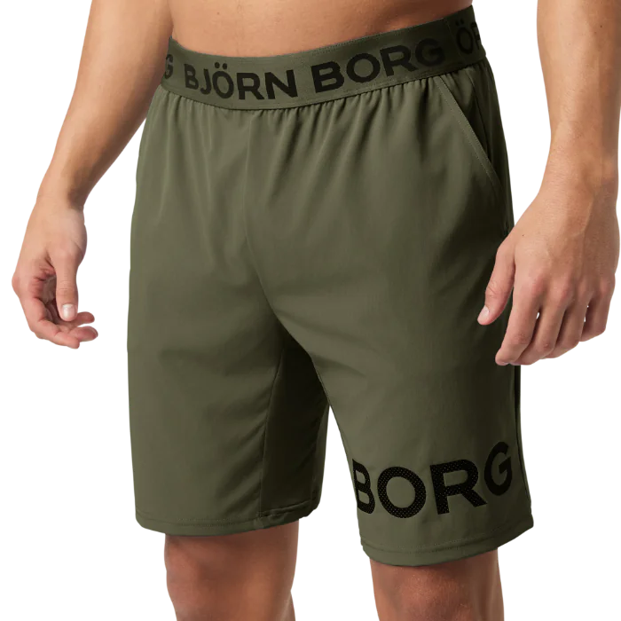 Björn Borg Borg Shorts, Herre, Fargevalg: Svart og Khaki, Størrelser: S-XXL, SBG-1001903
