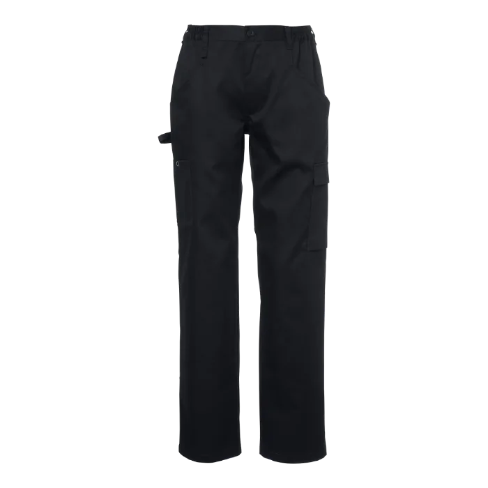 South West Elva Chefs Bukser Dame Svart, Størrelse 34-48, SBG-1002020