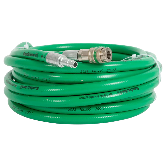 Sundström Komprimert Luftslange – Godkjent Kvalitet (1002426-307, Grønn, 1 Stykk, størrelse-10 m)
