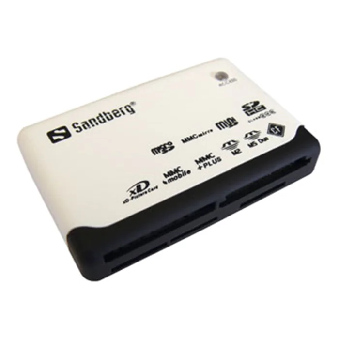 Sandberg Multi Card Reader – Allsidig Kortleser (SDG133-46, 1 Eske)