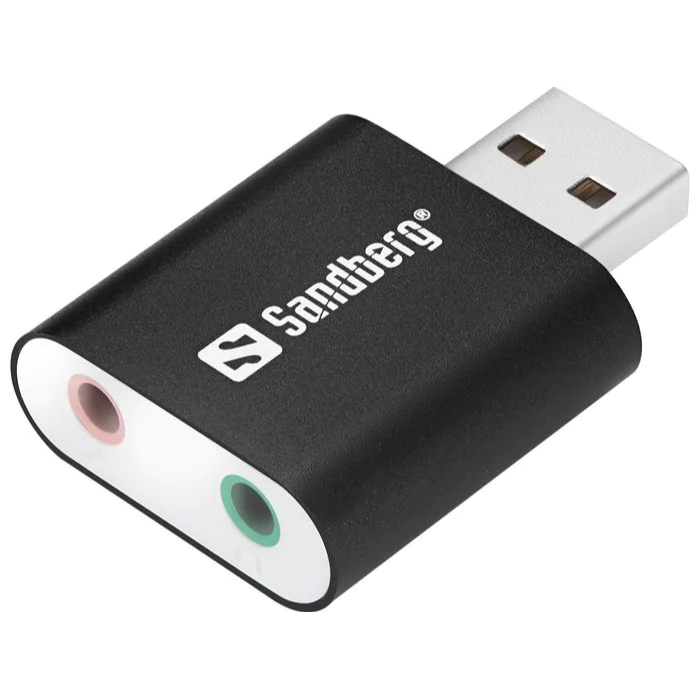 Sandberg USB til Sound Link, 1 Stykk, SEN-133-33