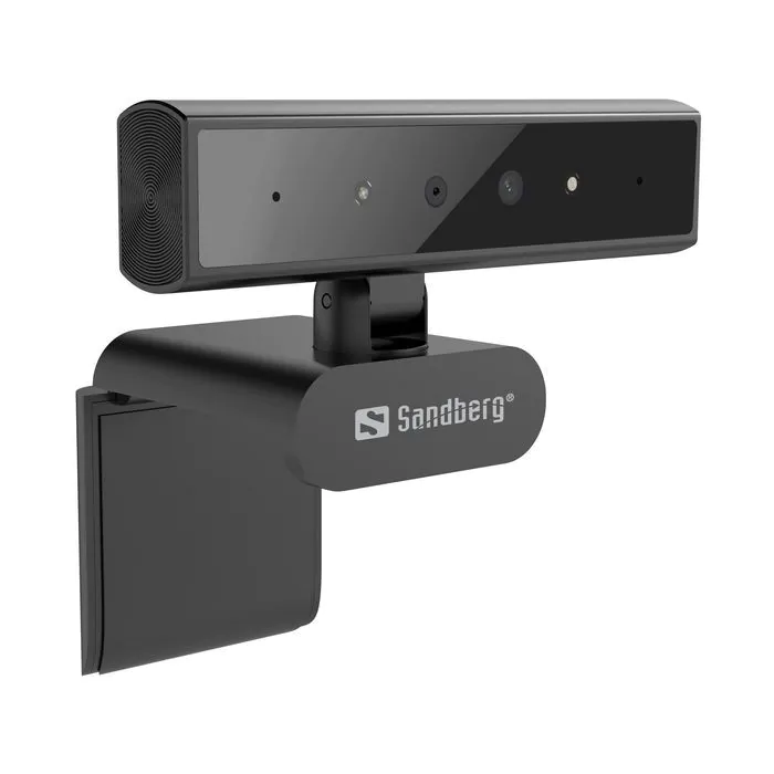 Sandberg Face-ID Webcam 1080p (2 varianter), 1 Stykk, SEN-593
