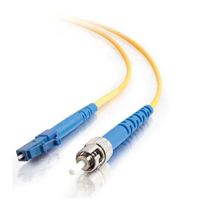 MicroConnect LC/UPC-ST/UPC, 3 m, 9/125, OS2, Gul, 1 Stykk, SEN-FIB411003SIMPLEX