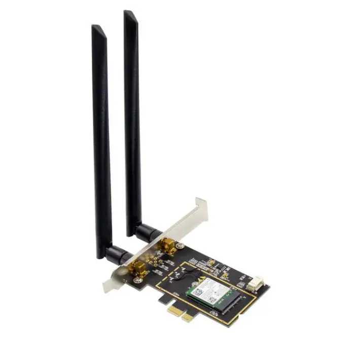 MicroConnect Intel 7260AC-brikken, Bluetooth 4.0, 802.11a/b/g/n/ac, 1 Stykk, SEN-MC-PCIE-INT7260DUAL