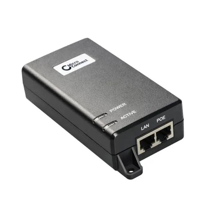 MicroConnect 30W, 802.3af/at, PoE, injektor, 1 Stykk, SEN-POEINJ-30W
