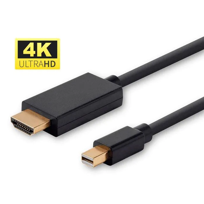 MicroConnect Mini DisplayPort 1.2 - HDMI-kabel, 1-5m, 1 Stykk, SEN-374
