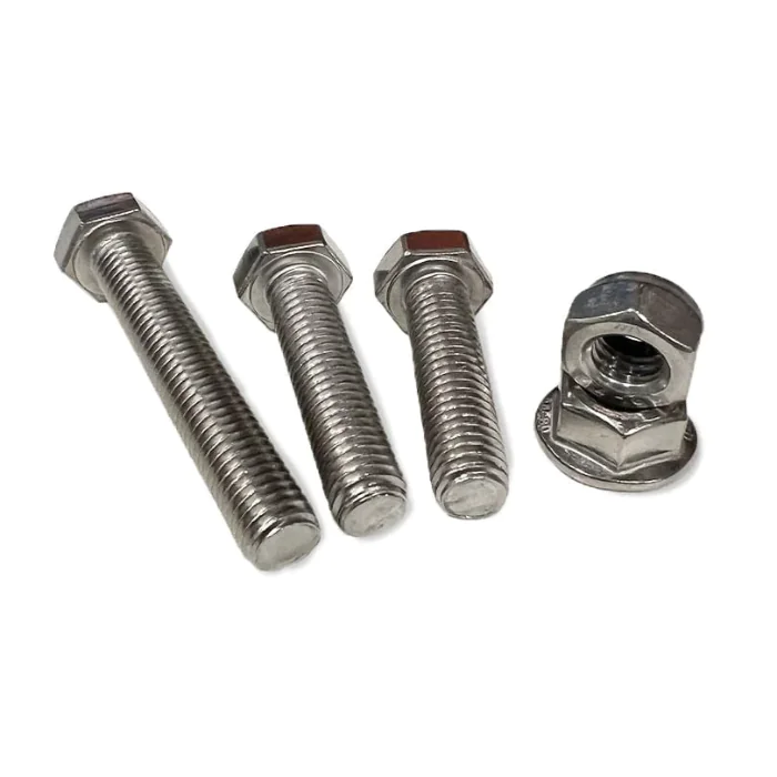 Glassfiber M8, Flanged Nut, A4-80