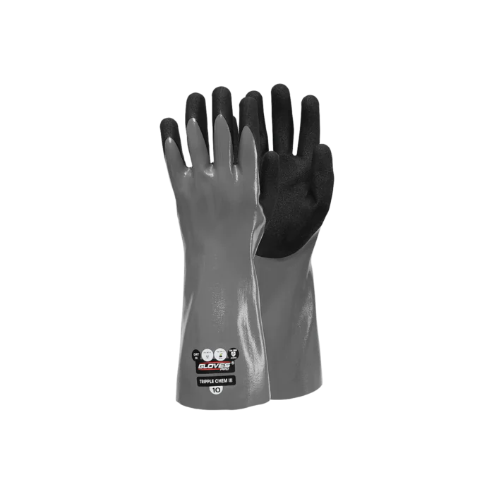 Gloves Pro Triple Kjemikaliebestandige hansker, 12 Par, SGP-5161