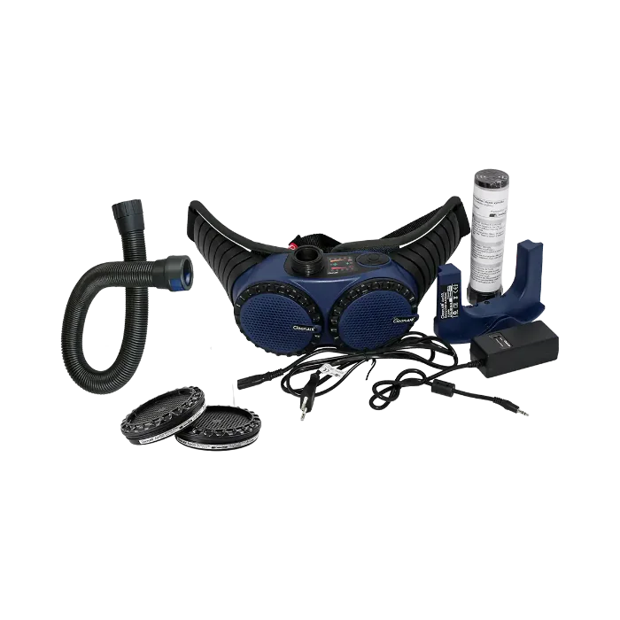 CleanAir AERGO, Svart/Blå, 1 Stykk, SGP-69300000-BLK-XX