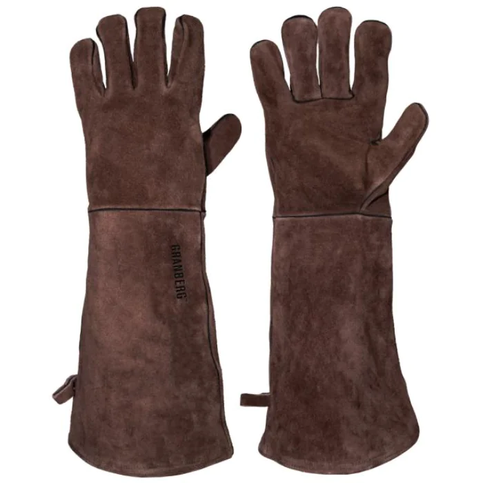 Granberg Varmebestandige Hansker – Ekstra Lang Beskyttelse (106.1590, Brun, 1 Par, størrelse-11)