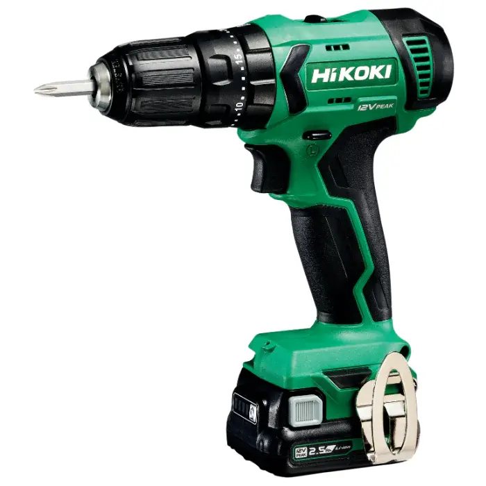 Hikoki SLAGBORMASKIN DV Series 12V & 36V with 2.5AH and 4.0AH Batteries, 1 Boks, SHK-175