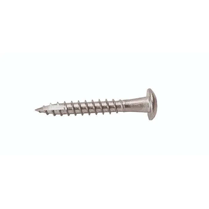 MFT Rennekrokskrue 4,8X35 – Rustfritt Stål, Optimal Passform, Høy Korrosjonsmotstand(215020, 10 Boks)