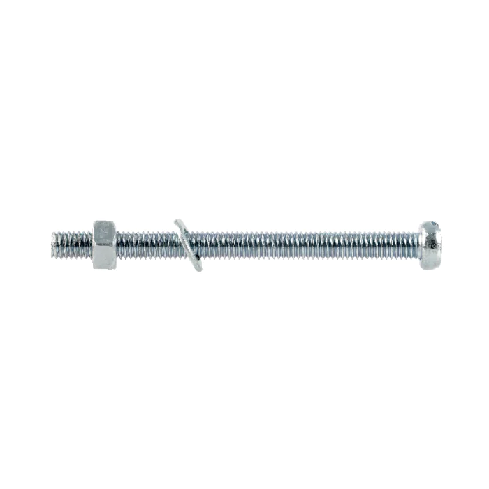 MFT Maskinskrue M5X30MM – Karbonstål, Elektrolytisk Forsinket, Helgjenget(221420, 10 Boks)