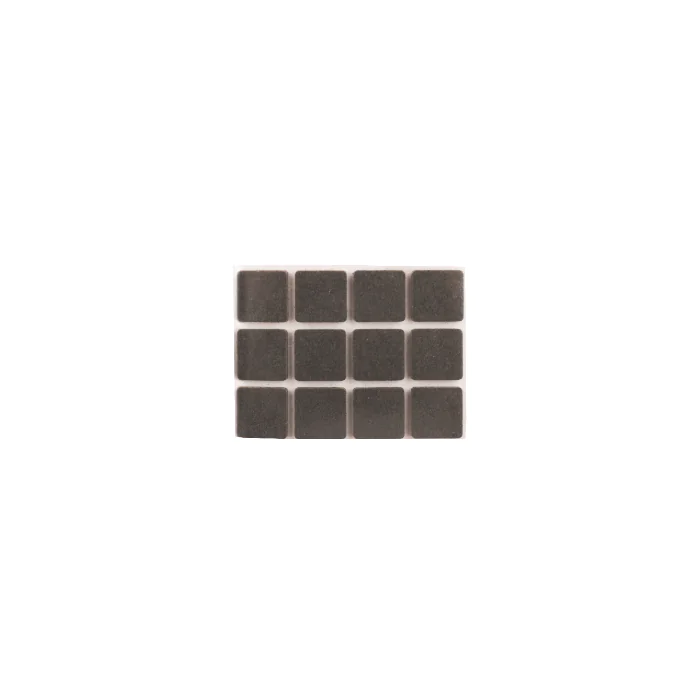 MFT MØBELFILT SELVKLEB 22X22, 24X34, 80X90 - BRUN & HVIT, 1 Stykk, SHK-311