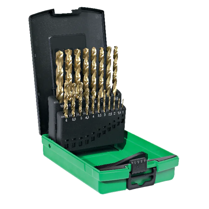 Hikoki Assorted Metal Drill Bit Set 1-10mm, 1 Boks, SHK-314
