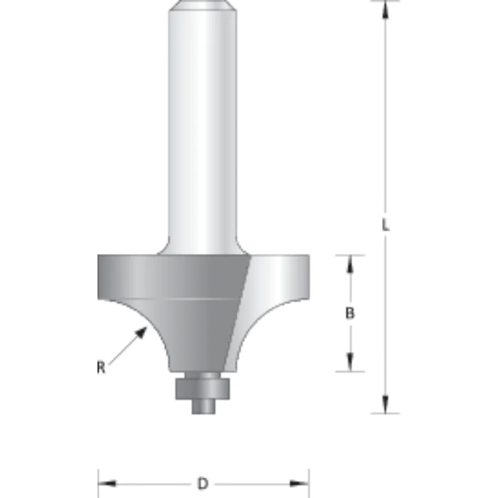 Hikoki KVARTSTAFFRES M/STYRELAGER 22.2-38.1MM, 1 Stykk, SHK-364