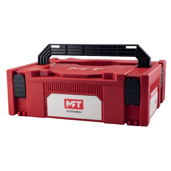 MFT Systembox MFT Rød – Oversiktlig, Kompatibel Med HiKOKI Kofferter(500005, 6 Stykk)