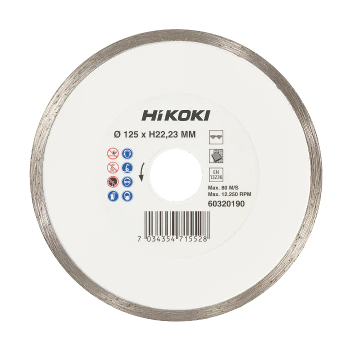Hikoki DIAMOND BLADE Ø125MM, 1 Stykk, SHK-511