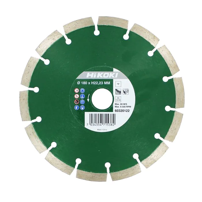 Hikoki Sintered Diamond Blade Standard 125mm to 230mm, SHK-512