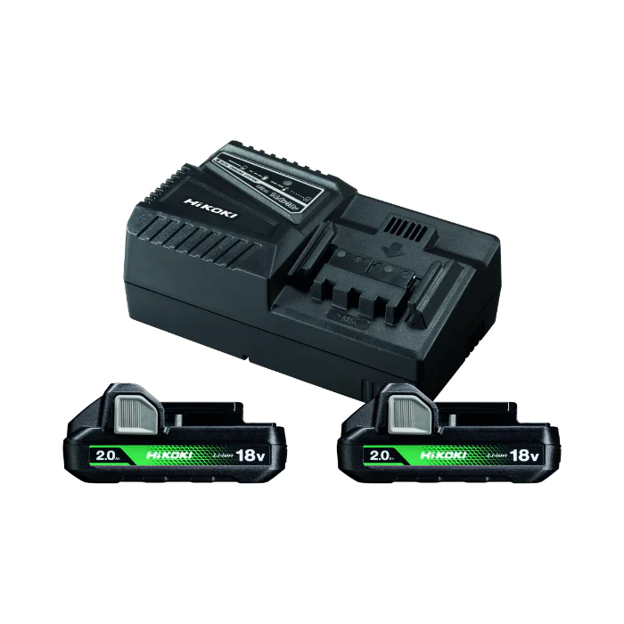 Hikoki BATTERIPAKKE 2XBSL18/36M/UC18YFSL 2.5AH - 8AH, 1 Boks, SHK-568