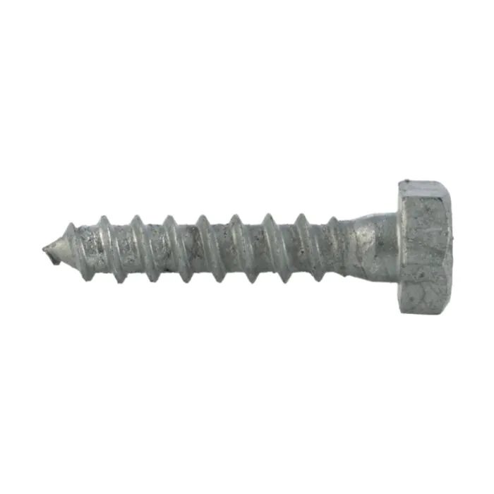 MFT Treskrue 6-Kant Varmforsinket Flagg A1 - Varierte Størrelser (25-150 mm), SHK-600
