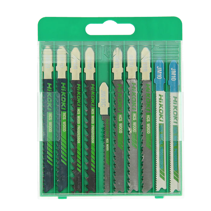 Hikoki Stikksagbladsett Assortert A10 – Allsidig, Praktisk Oppbevaring(750049, 1 Boks)