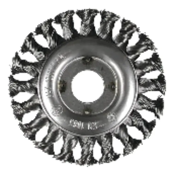 Hikoki Hjulbørste Stål 115MM – Herdet Tråd, Tøffe Slipejobber(751301, 1 Stykk)