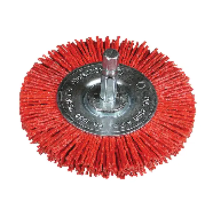 Hikoki Rundbørste Nylon Ø75MM K80 – Effektiv Avvirkning, Fleksible Konturslipende Egenskaper(751328, 1 Stykk)